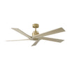 Visual Comfort Fan Aspen | Outdoor Ceiling Fan & Handheld Remote, 6-speed, Reverse and Dimmer