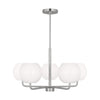 Generation Lighting Rory | Mid. Chandeliers at 9W, 800lm, & 3000K Temp
