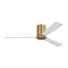 Visual Comfort Fan Rozzen 52 Hugger | Outdoor Ceiling Fan & Handheld Remote, 6-speed, Reverse and Dimmer