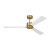 Visual Comfort Fan Rozzen 52 | Outdoor Ceiling Fan & Handheld Remote, 6-speed, Reverse and Dimmer
