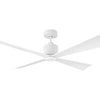 Visual Comfort Fan Launceton 56 | Outdoor Ceiling Fan & Handheld Remote, 6-speed and Reverse
