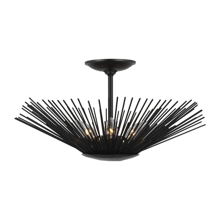 Visual Comfort StudioHeliosThree Light Semi-Flush Mount