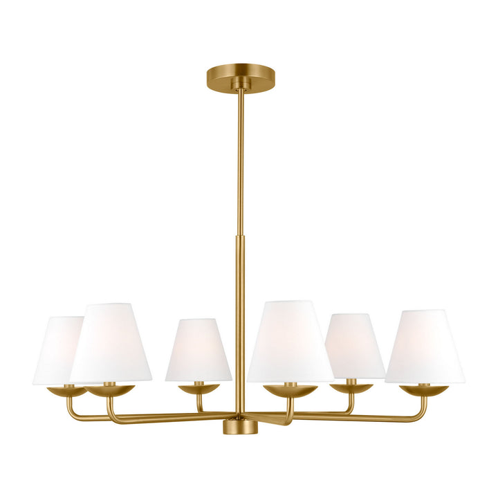 Visual Comfort StudioAlbionSix Light Chandelier