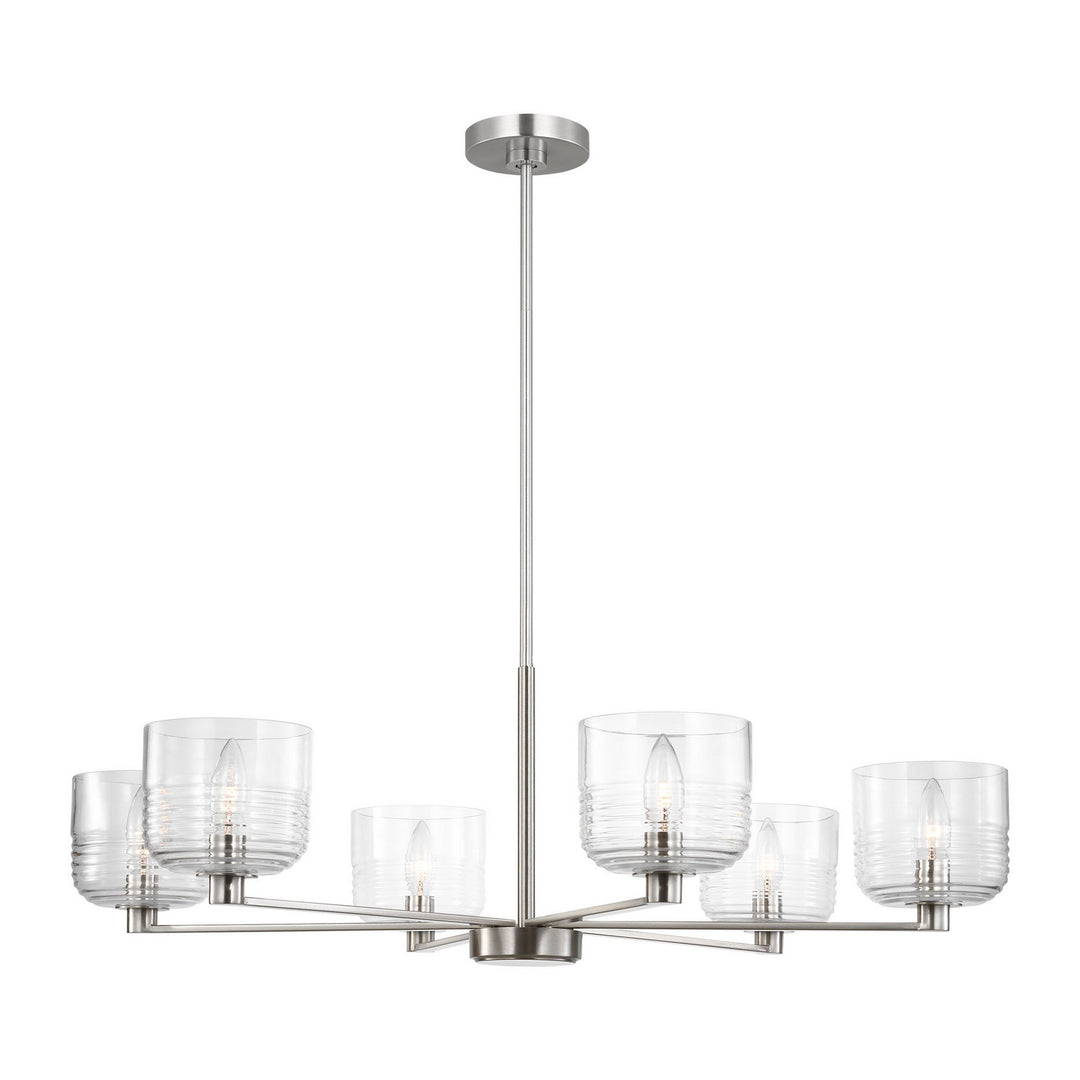 Visual Comfort StudioLochdaleSix Light Chandelier