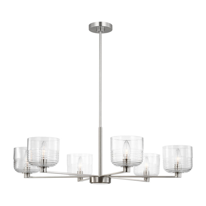 Visual Comfort StudioLochdaleSix Light Chandelier