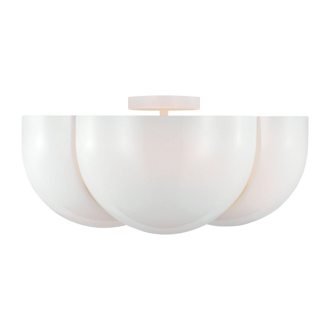 Visual Comfort StudioChevernyFour Light Semi-Flush Mount