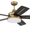 Craftmade Drew 54" Ceiling fan, no Wifi | 54" Indoor Ceiling Fan