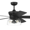 Craftmade Gibson 52" Ceiling fan no Wifi | 52" Indoor Ceiling Fan