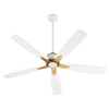 Quorum Ophelia | Indoor Ceiling Fan with 16W Module & Wall Control