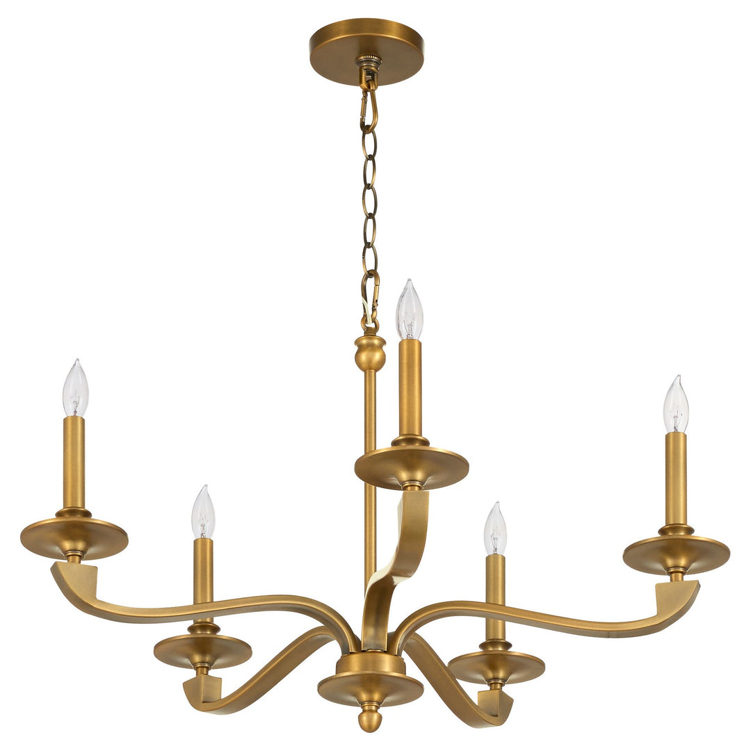 QuorumChantelleFive Light Chandelier