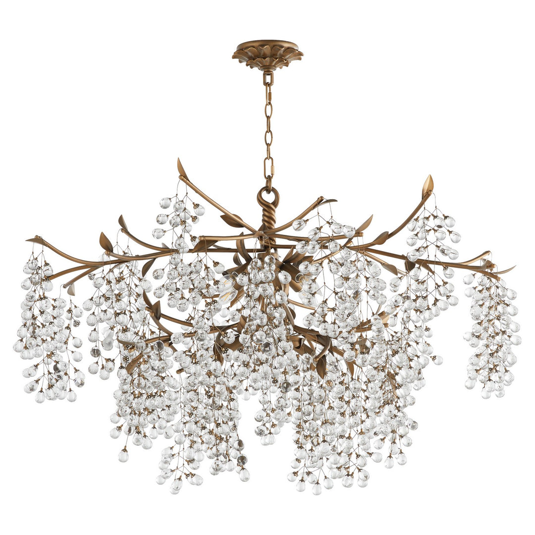 QuorumGlicinaEight Light Chandelier