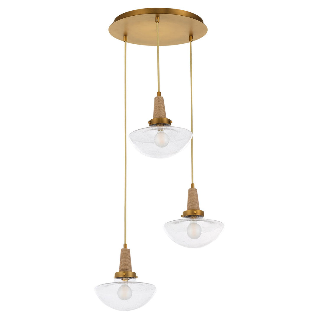 QuorumStockportThree Light Pendant