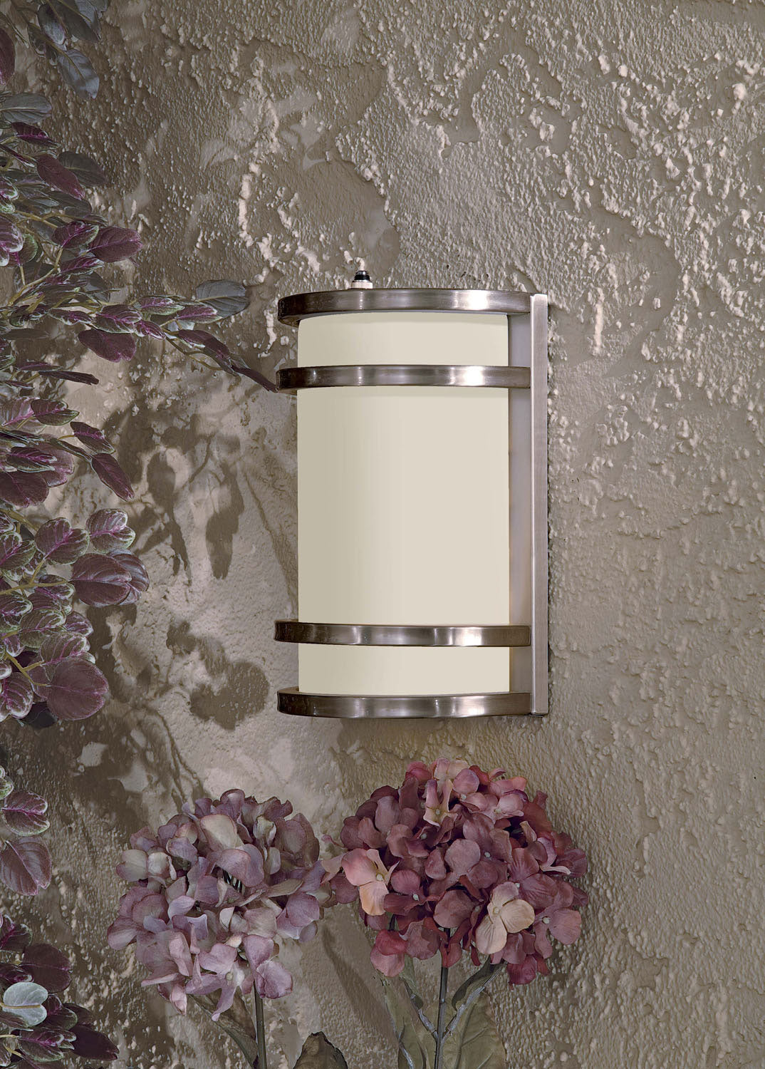 Minka Lavery Bay View One Light Pocket Lantern in Brushed Stainless Steel