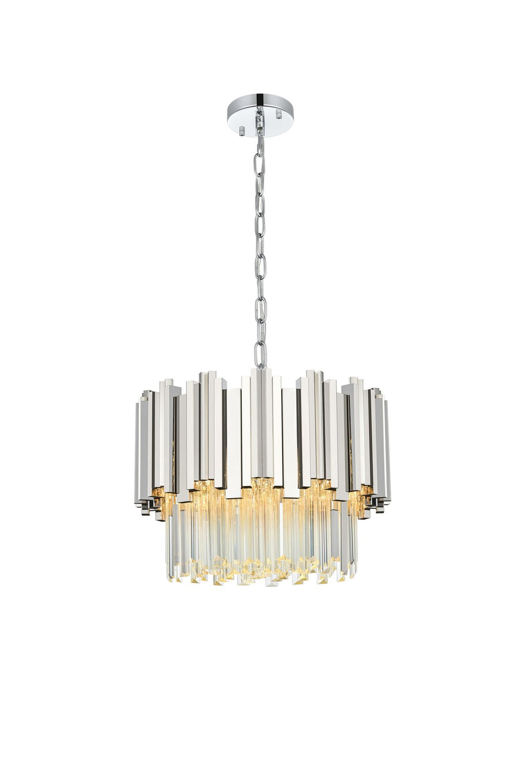 Elegant LightingWillowFour Light Chandelier