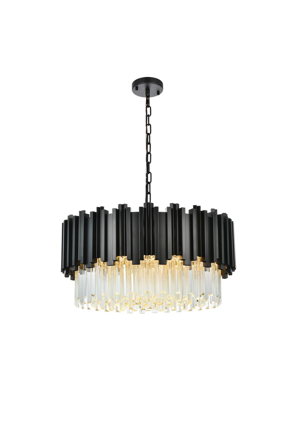 Elegant LightingWillowEight Light Chandelier