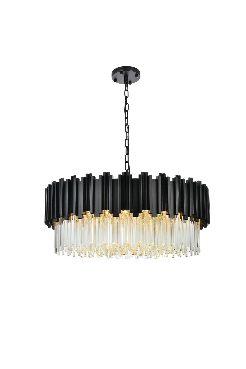 Elegant LightingWillowTen Light Chandelier