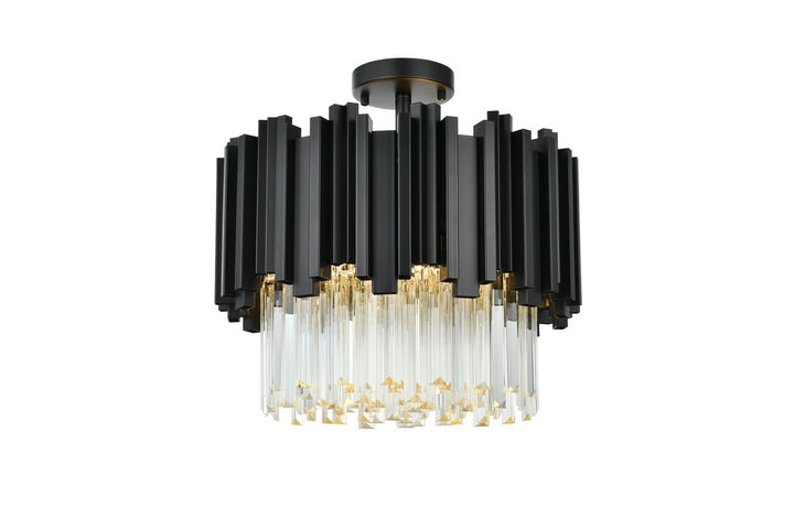 Elegant LightingWillowFour Light Flush Mount
