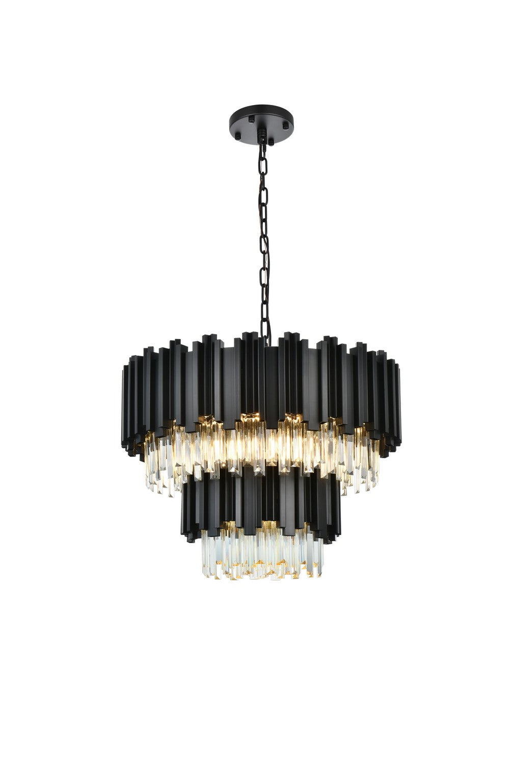 Elegant LightingWillowEight Light Chandelier