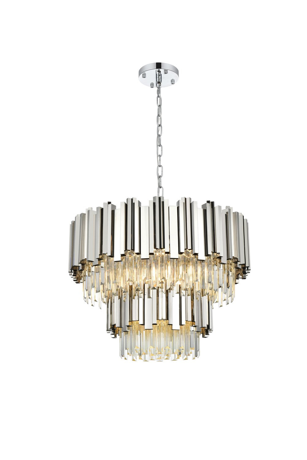 Elegant LightingWillowEight Light Chandelier