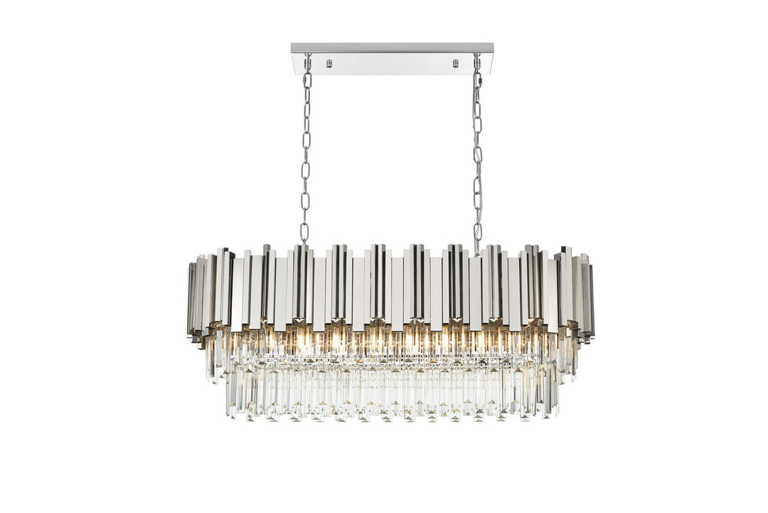 Elegant LightingWillowNine Light Chandelier