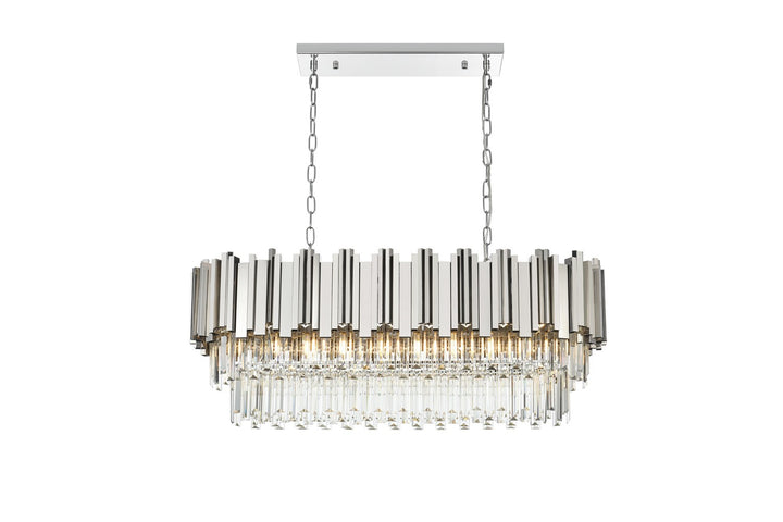 Elegant LightingWillowNine Light Chandelier