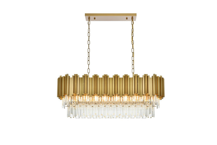 Elegant LightingWillowNine Light Chandelier