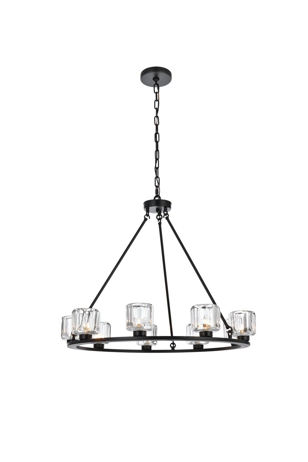 Elegant LightingCadenceNine Light Chandelier
