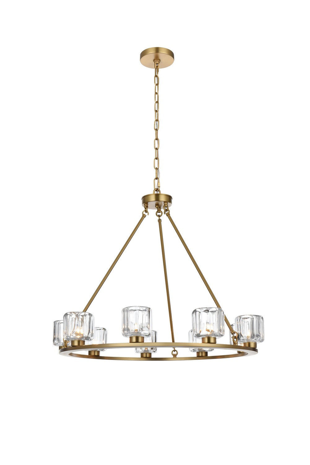 Elegant LightingCadenceNine Light Chandelier