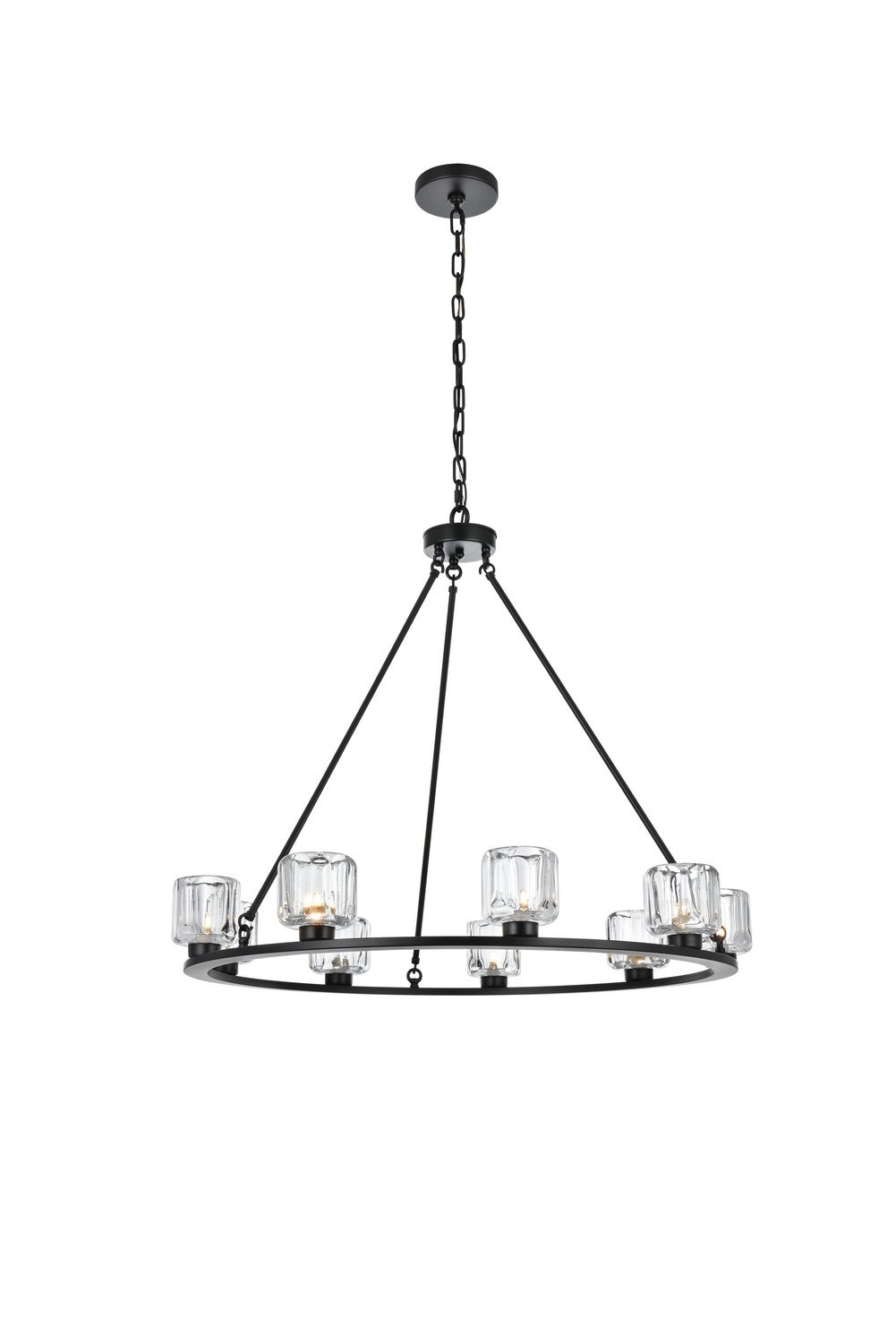 Elegant LightingCadenceNine Light Chandelier