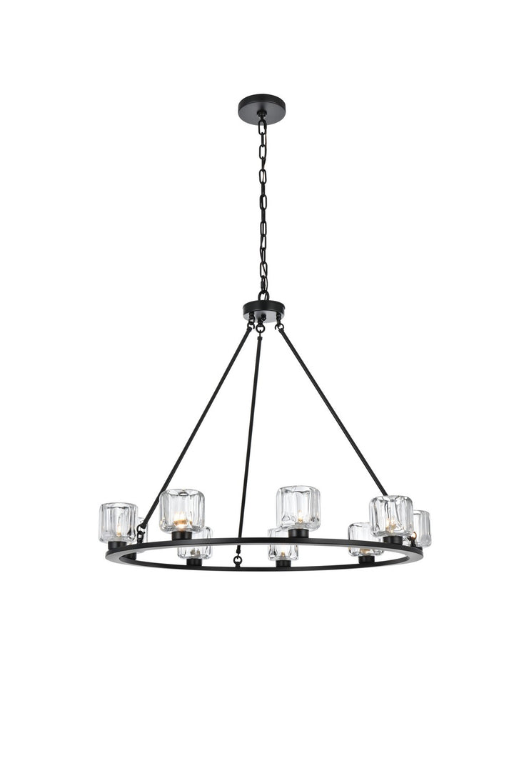 Elegant LightingCadenceNine Light Chandelier