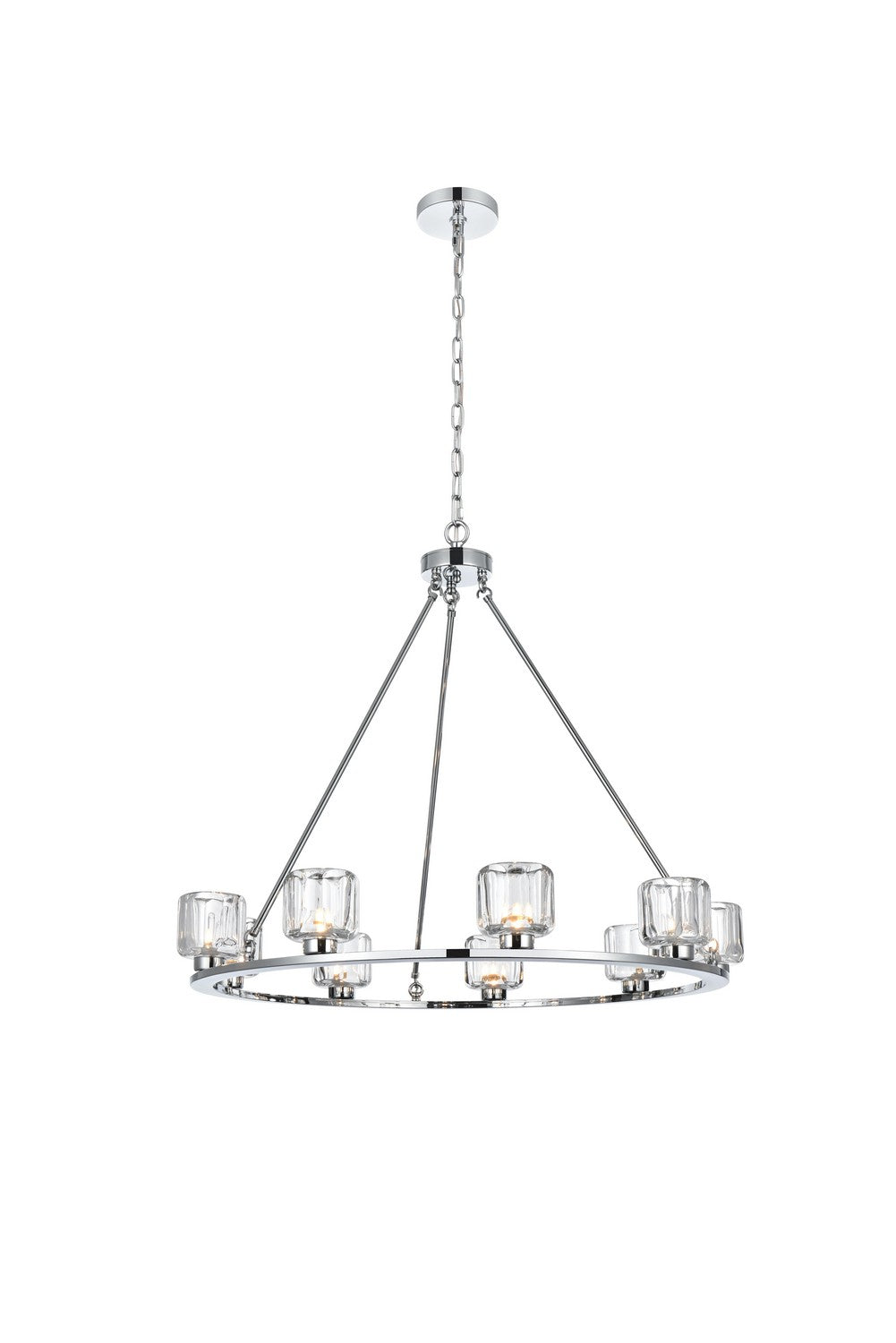 Elegant LightingCadenceNine Light Chandelier