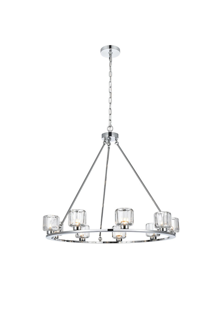 Elegant LightingCadenceNine Light Chandelier