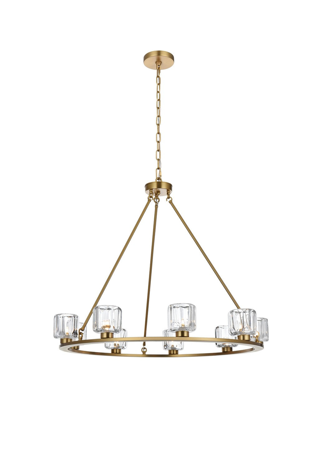 Elegant LightingCadenceNine Light Chandelier