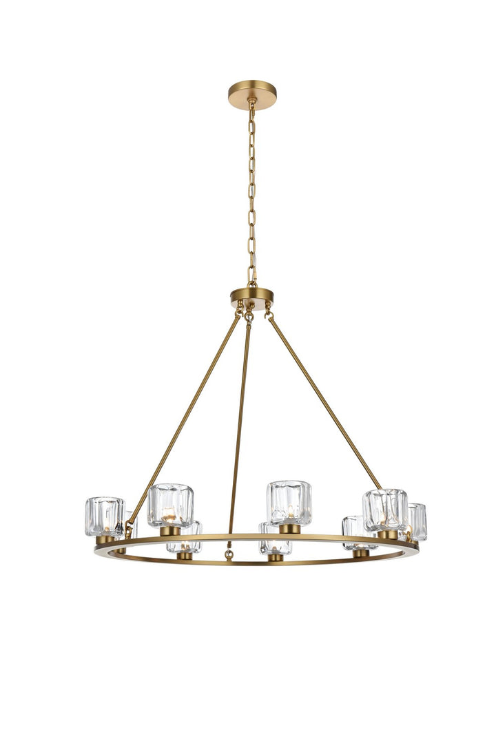 Elegant LightingCadenceNine Light Chandelier