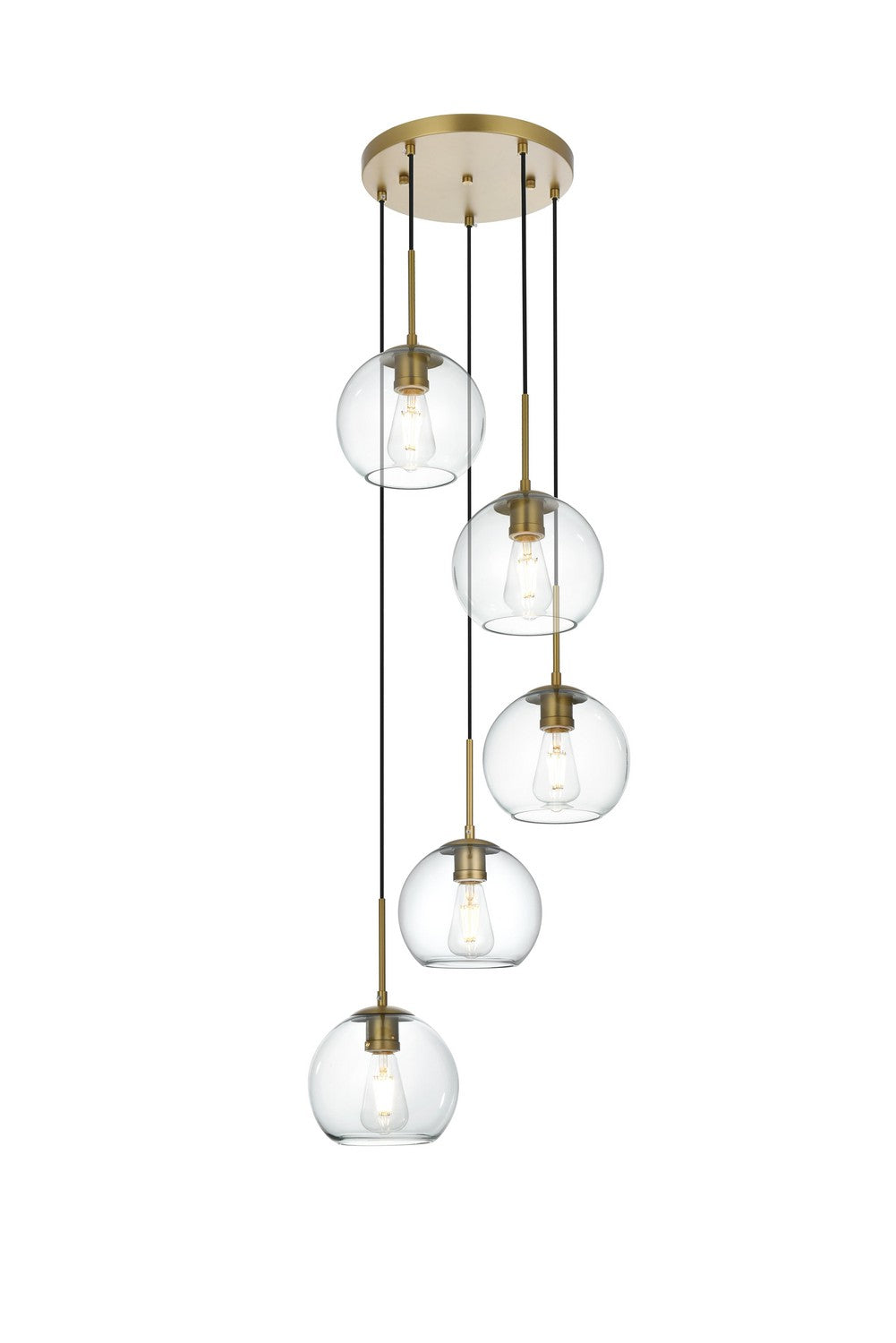 Elegant LightingBaxterFive Light Pendant