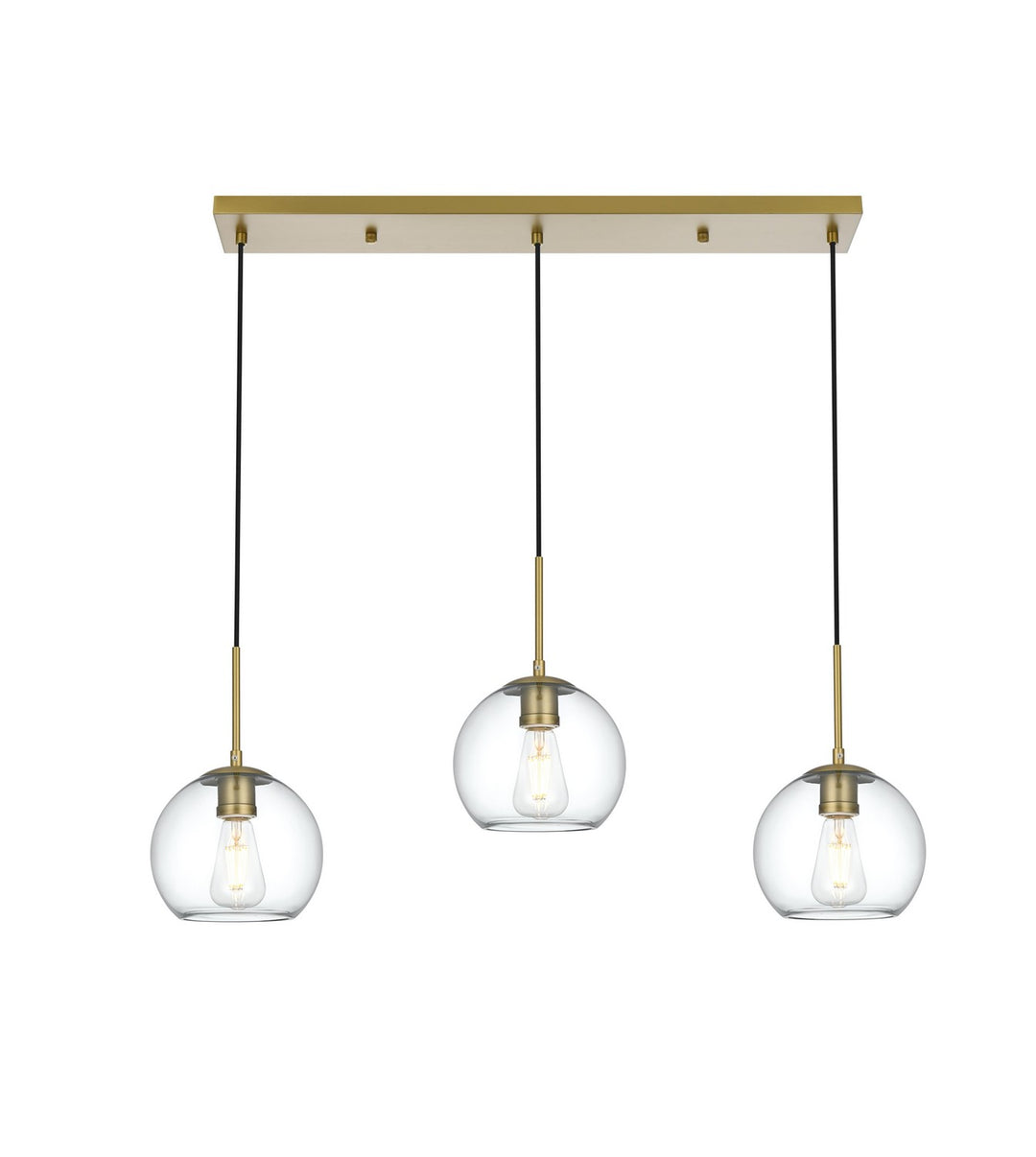 Elegant LightingBaxterThree Light Pendant