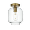 Elegant Lighting Collier | Semi-Flush Mts. at 40W
