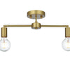 Elegant Lighting Zane | Semi-Flush Mts. at 40W