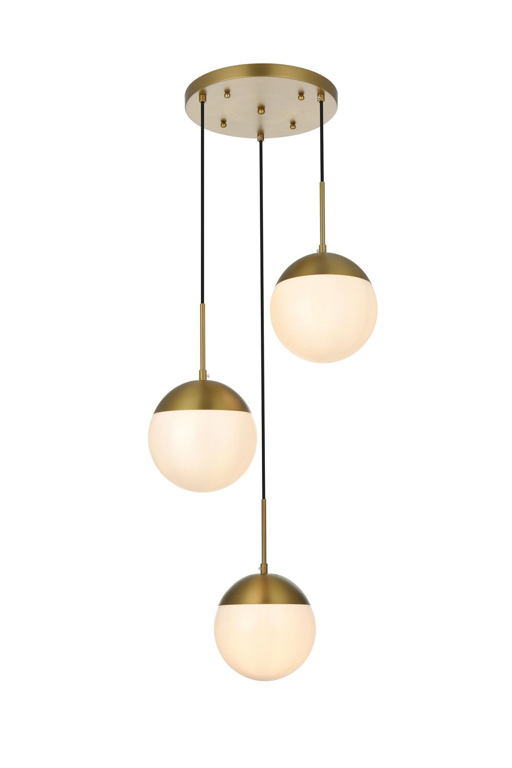 Elegant LightingEclipseThree Light Pendant