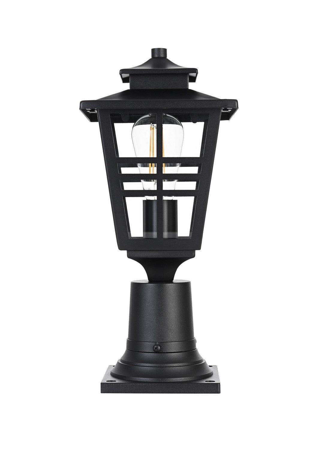 Elegant LightingMaconOne Light Outdoor Post Mount