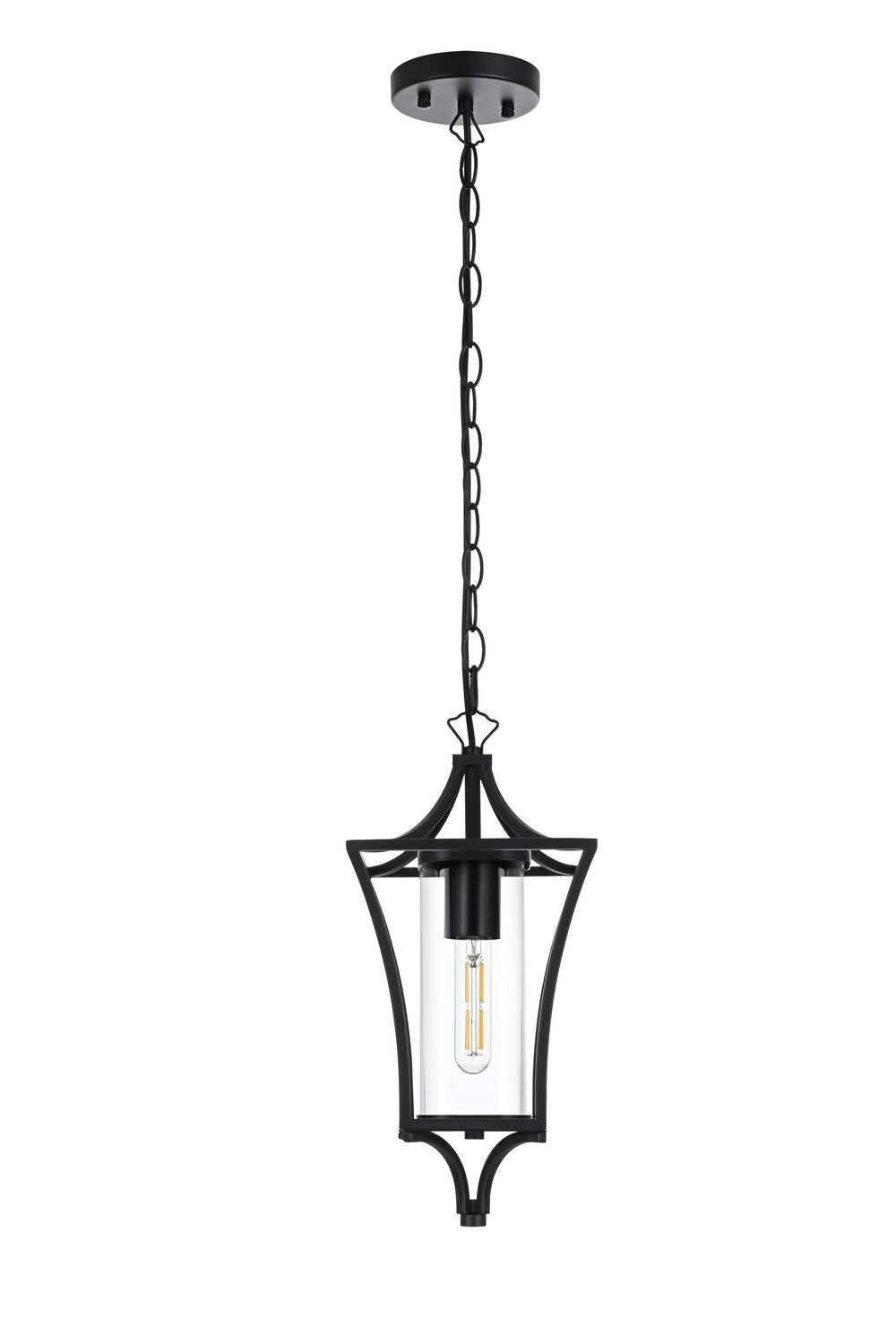 Elegant LightingBelgradeOne Light Outdoor Pendant