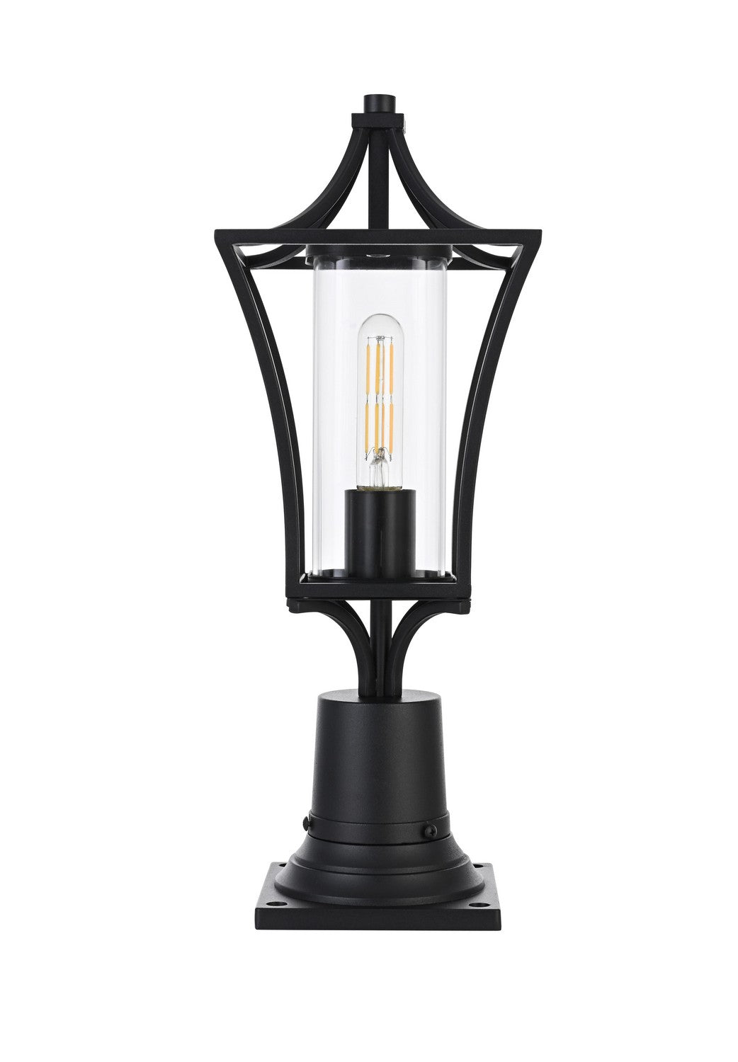 Elegant LightingBelgradeOne Light Outdoor Post Mount