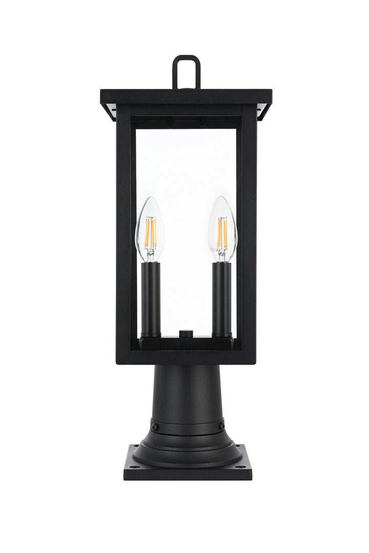 Elegant LightingVenangoTwo Light Outdoor Post Mount