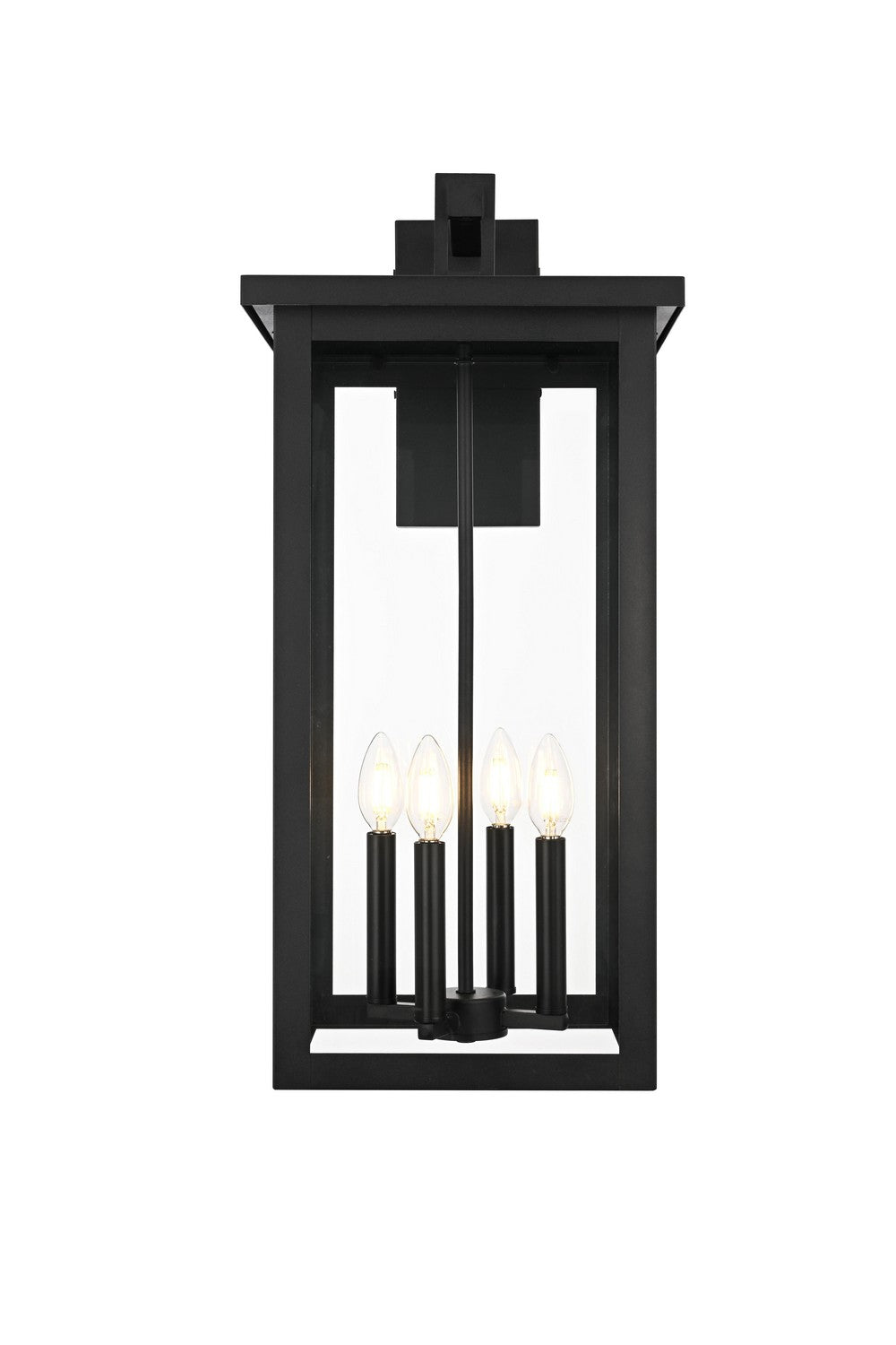 Elegant LightingVenangoFour Light Outdoor Wall Sconce