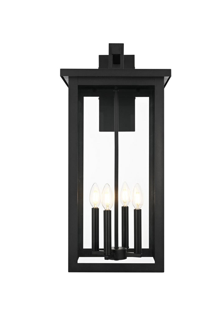 Elegant LightingVenangoFour Light Outdoor Wall Sconce