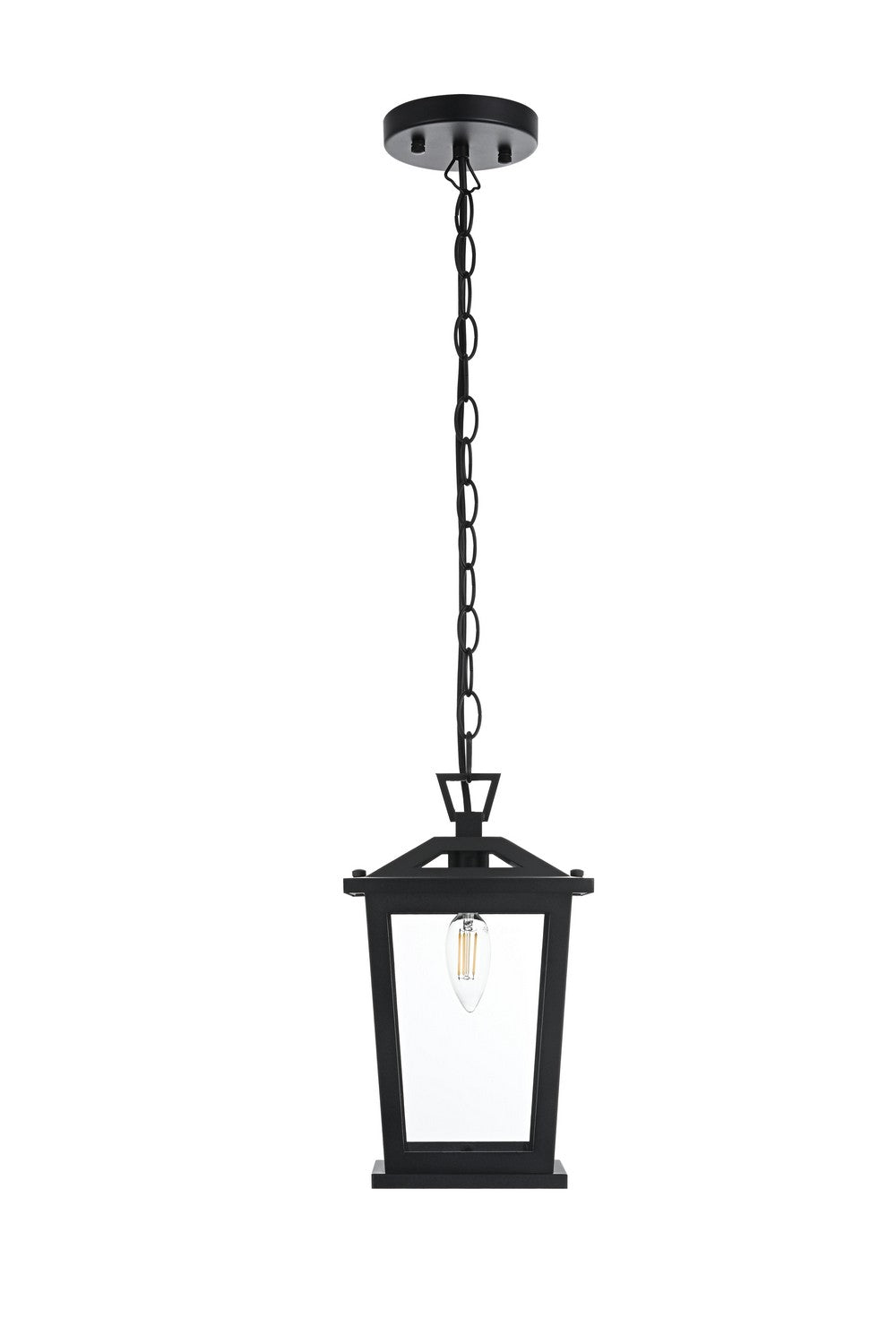 Elegant LightingBerksOne Light Outdoor Pendant