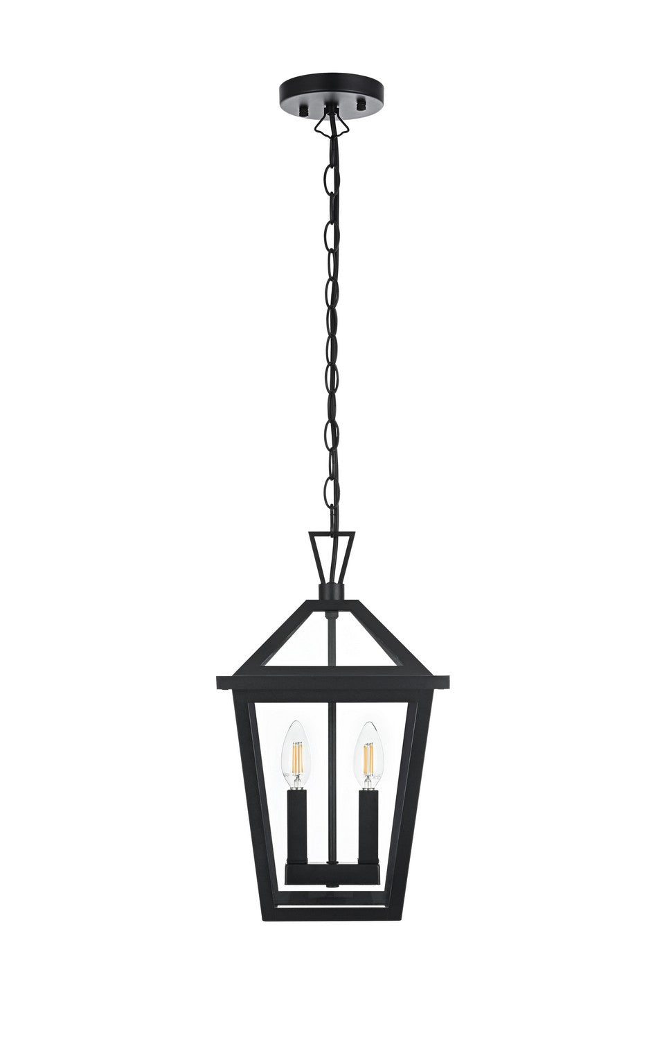 Elegant LightingFrankfordTwo Light Outdoor Pendant