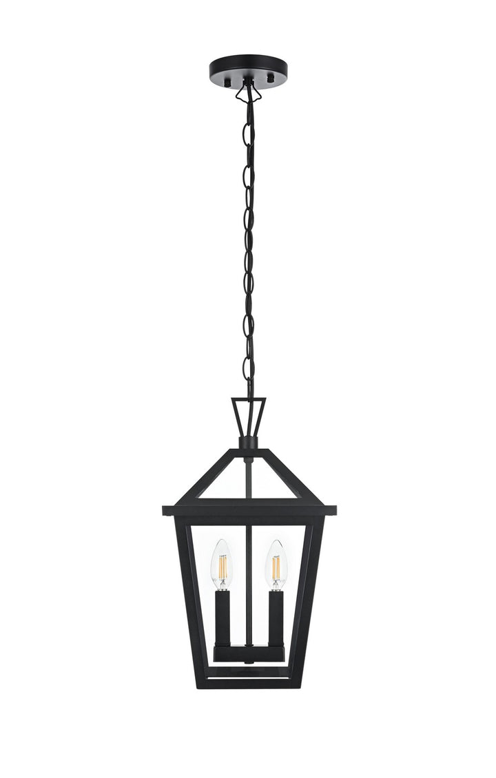 Elegant LightingFrankfordTwo Light Outdoor Pendant