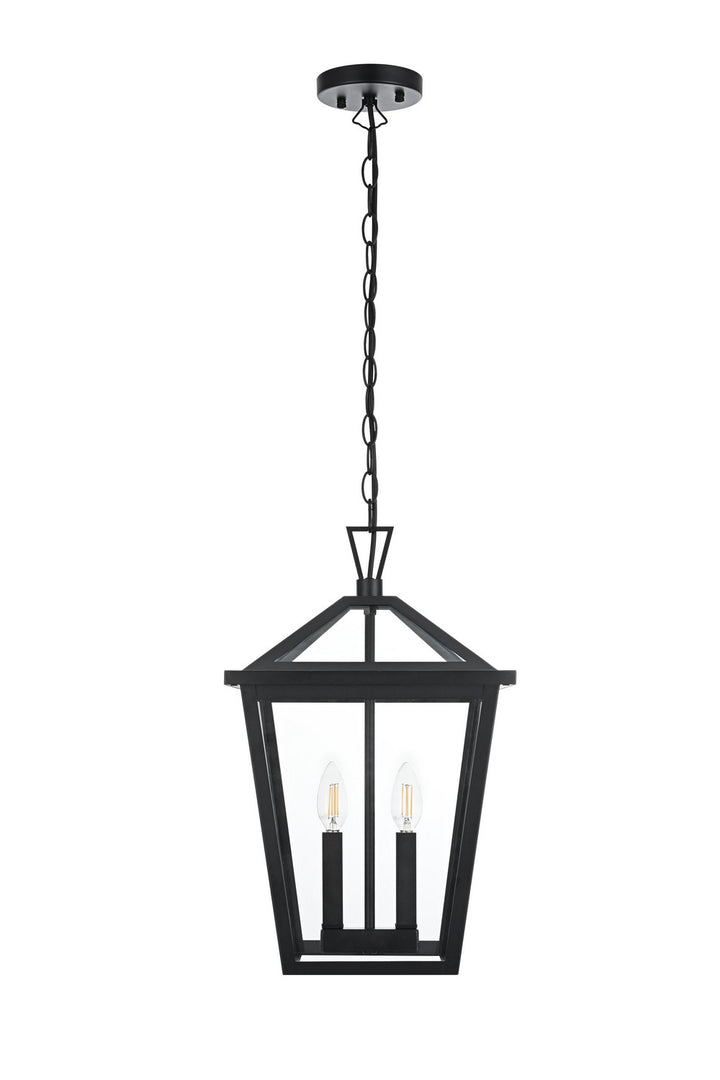 Elegant LightingFrankfordTwo Light Outdoor Pendant