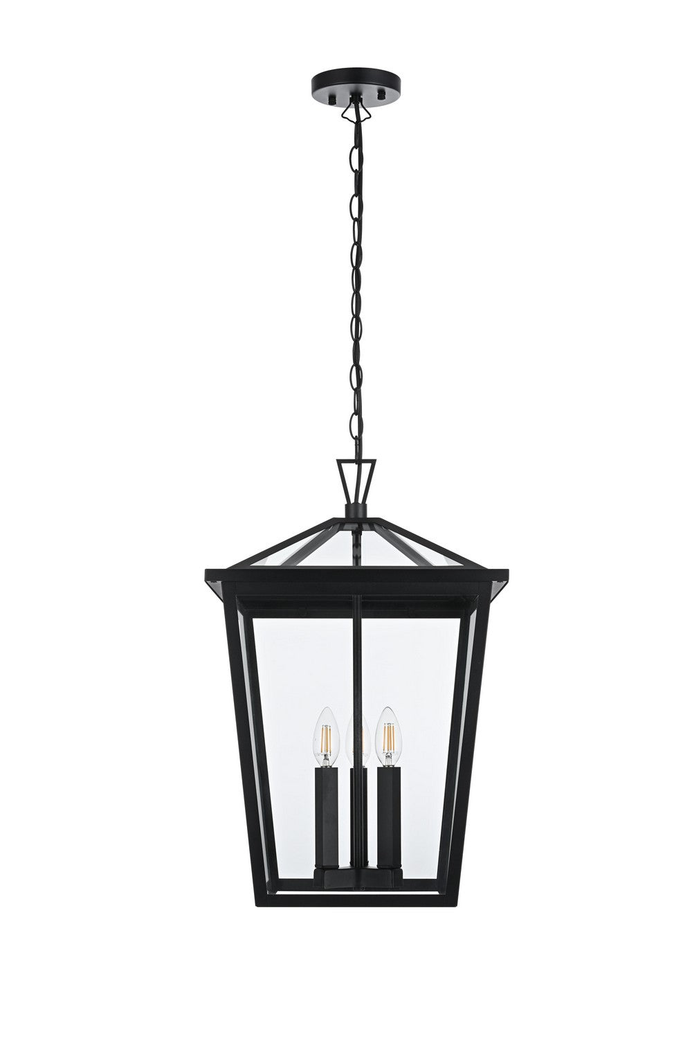 Elegant LightingOxfordThree Light Outdoor Pendant